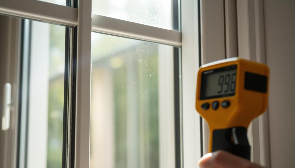 Dichtungsmessung Fenster Dichtungsmessung Fenster