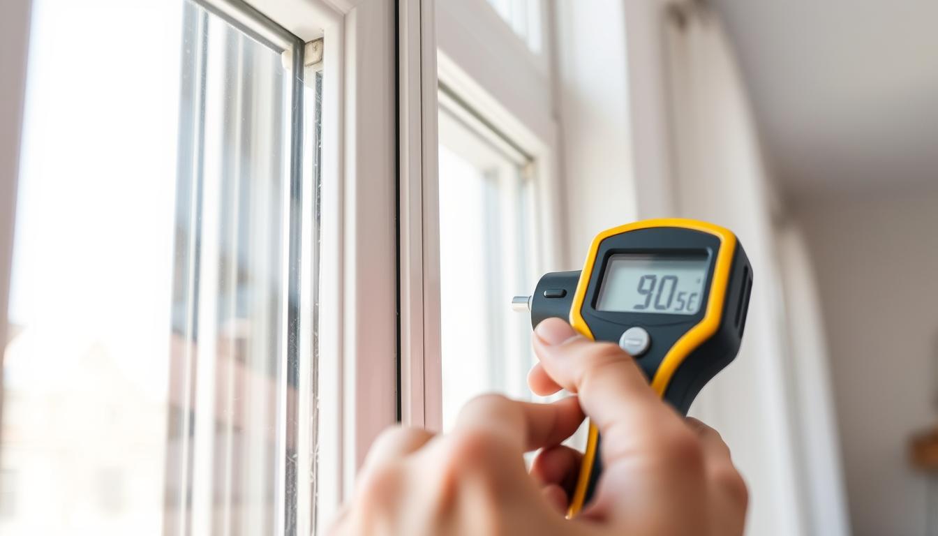 Dichtungsmessung Fenster
