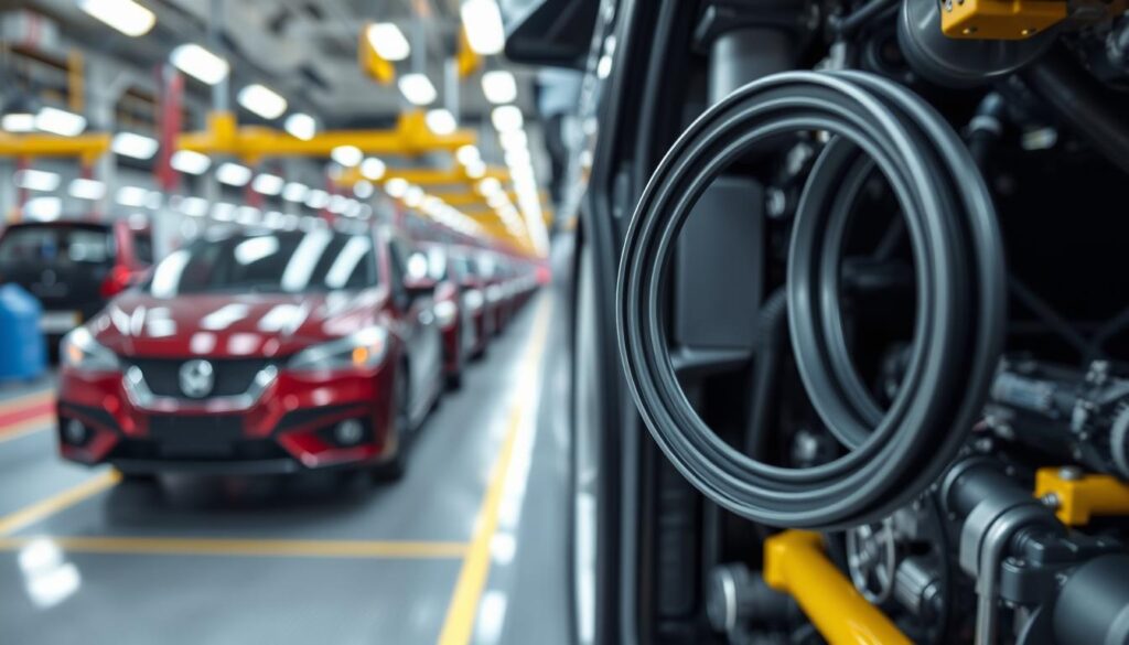 Automobilindustrie Lippendichtungen