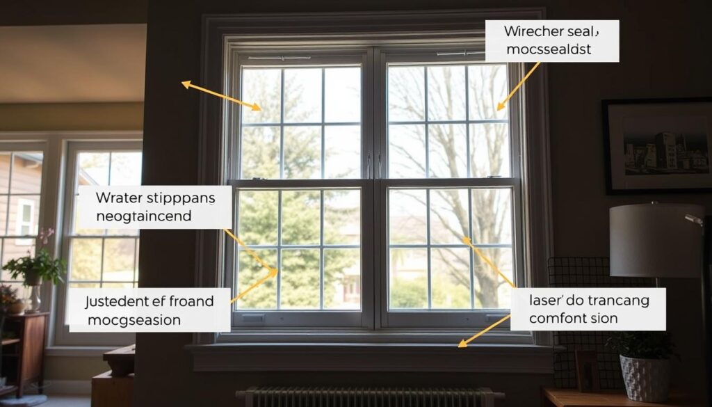 Luftdichte Fensterabdichtungen